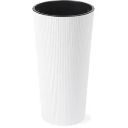 Siena Garden ECO Gefäß Ronda weiß 25 cm