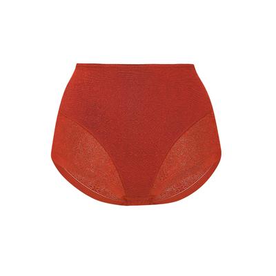 Shapingslip SUSA "Shaper Slip Milano", Damen, Gr. 44, rot (terracotta), Stoff, Obermaterial: 84% Polyamid PA. 13% Elasthan EL. 3% Baumwolle CO., Unterhosen
