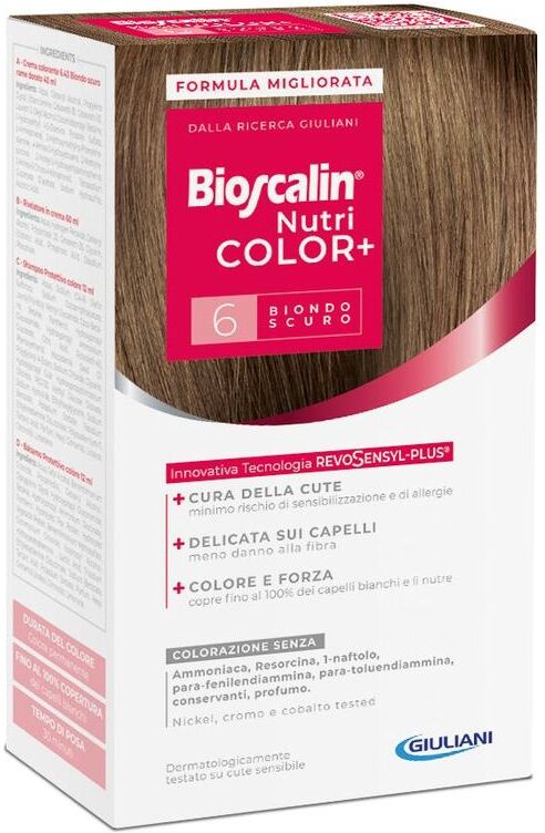 Bioscalin Nutri Color+ Shampoo Colorante