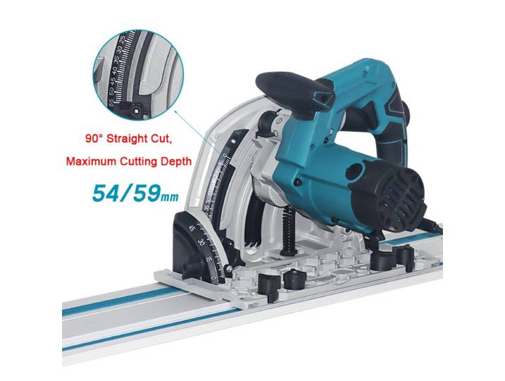 SY-165 1400W scie circulaire électrique multifonction pour le travail du bois scie sur chenilles 35cm scie de coupe Portable
