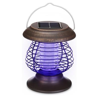Solar-Insektenschutz Outdoor wasserdichter Mückenschutz Outdoor-Mückenschutz Solar-Insektenschutzlampe geeignet für Outdoor Flug Mückenschutz Outdoor Home Camping Hinterhof Terrasse