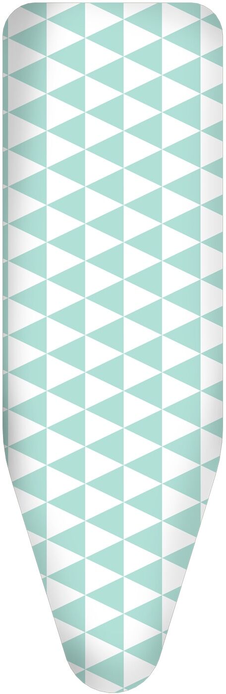 Bügelbrettbezug BISCHOF COLOMBO "FLAG GREEN", blau (bunt), Baumwolle, Bügelbrettbezüge, Bügelbrettbezug, 140 x 55 cm bunt Einheitsgröße