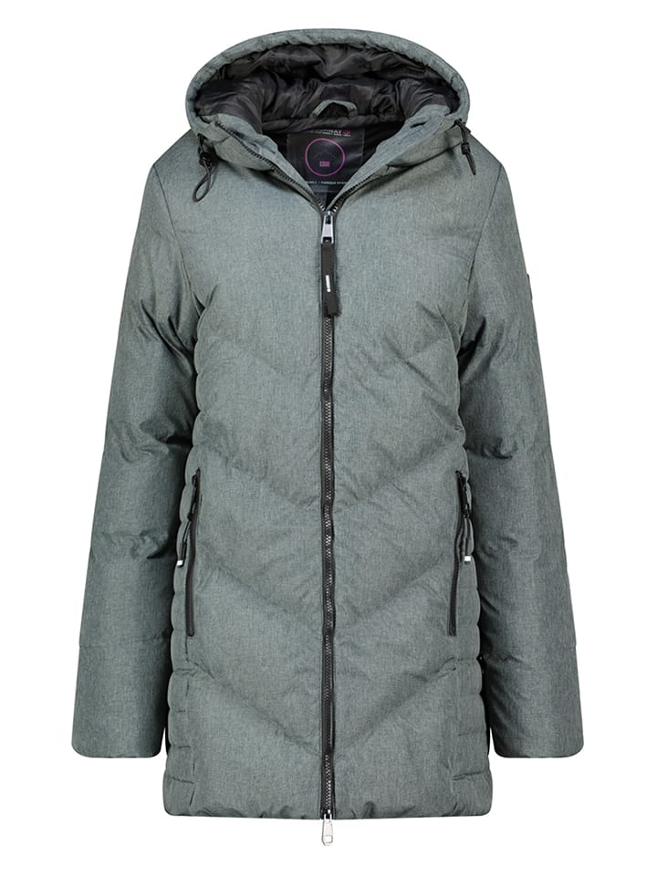 Geographical Norway Steppjacke "Bisous" in Grau - L