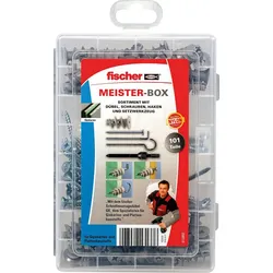 FD 513892 - MeisterBox GK + Schrauben + Haken, 100-teilig