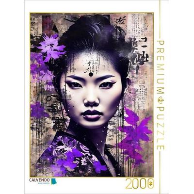 CALVENDO Puzzle Kikuyu - Chrysantheme | 2000 Teile Lege-Größe 90x67cm Foto-Puzzle für glückliche Stunden