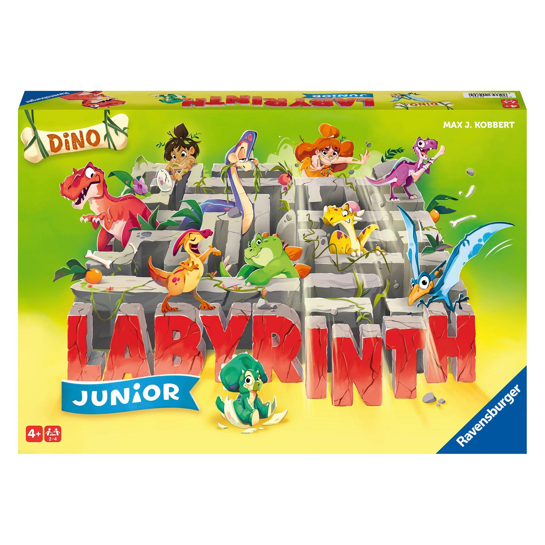Ravensburger Dino Junior Labyrinth (Deutsch, Englisch, Französisch, Italienisch, Niederländisch, Spanisch, 2 - 4 Spieler) (20980)
