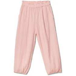 Tchibo - Kinder-Musselin-Hose - Mädchen - Gr. 122/128 - hellrosa