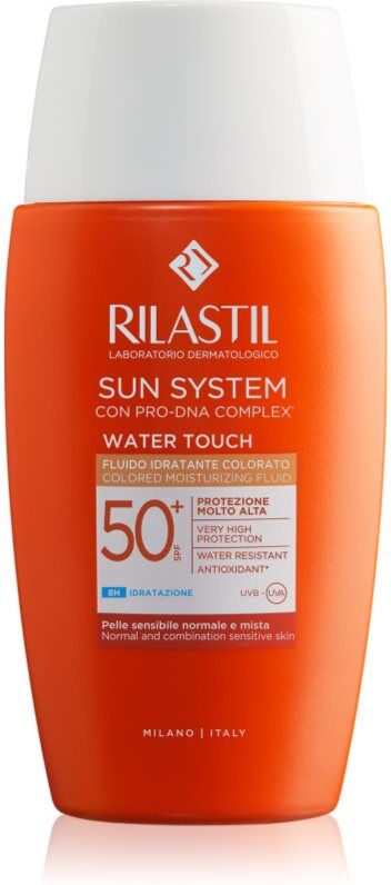 Rilastil Sun System Water Touch Fluide protecteur teinté pour visage SPF 50+ 50 ml