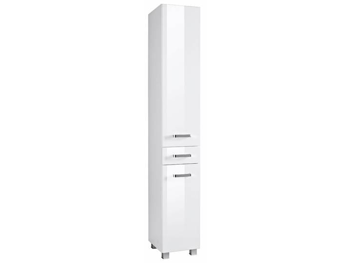 Hochschrank WELLTIME Ravenna , weiss (weiß, weiß), B:30cm H:185cm T:35cm, Schränke, Hochschrank, Türen mit Anschlagdämpfern