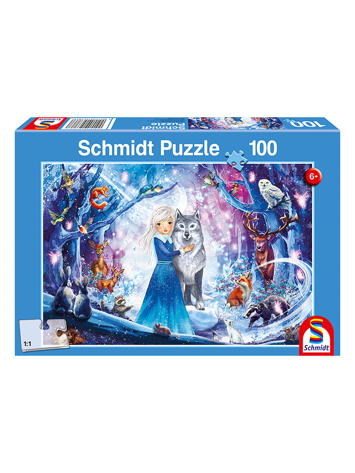 Schmidt Spiele 150tlg. Puzzle "Prinzessin im Winterwald" - ab 7 Jahren - onesize