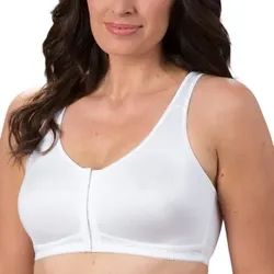 Trofe Edith Front Closure Bra BH Weiß B 100 Damen