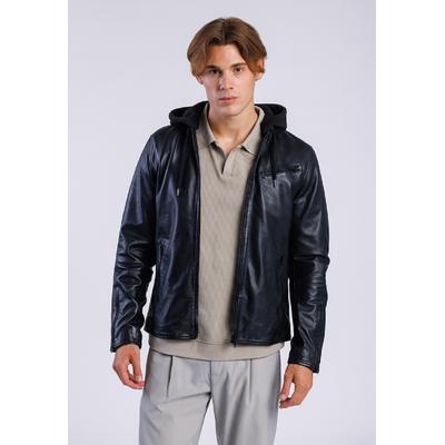 Lederjacke FREAKY NATION "All Year-FN SSW", Herren, Gr. XL(50), schwarz, Oberstoff: 100% Leder. Futter: 100% Baumwolle, normal, Jacken