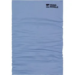 Mons Royale, Sturmhaube + Halsschlauch, Double Up, Blau, One Size