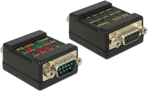 Delock 87713 VGA-Steckverbinder D-SUB-Buchse 9pol. - D-SUB-Stecker 9pol. 1St.