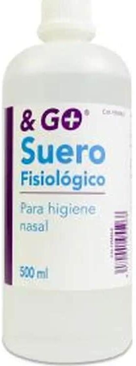 & GO Suero Fisiológico 500ml