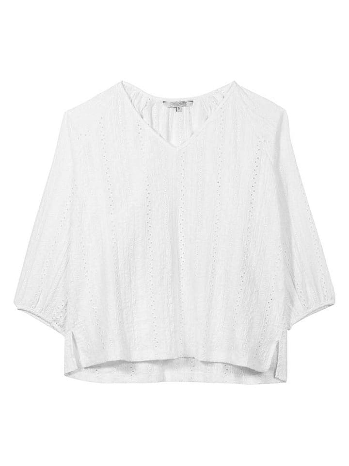 Herrlicher Bluse "Norina" in Weiß - M