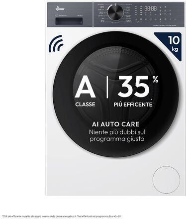 Hoover HLP 610BL10UH-11 lavatrice Caricamento frontale 10 kg 1600 Giri/min Bianco