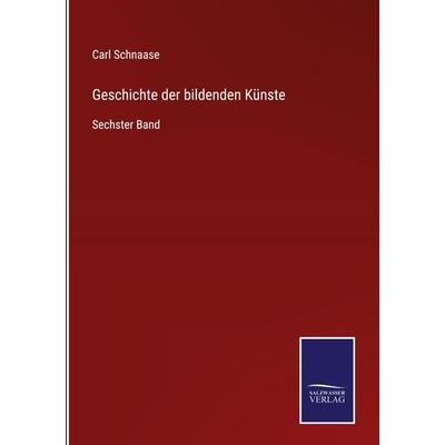 Geschichte der bildenden Künste, Gebundene Ausgabe von Carl Schnaase, Outlook, 978-3-375-08905-4