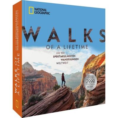 Sonderausgabe Walks of a LIfetime, Gebundene Ausgabe von Kate Siber, National Geographic Deutschland, 978-3-9870117-1-9