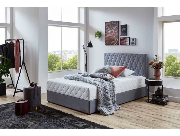 ATLANTIC home collection Boxbett Benita , inkl. Bettkasten, erhältlich in verschiedenen Größen, inkl. Taschen-Federkernmatratze