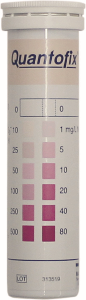Judo bâtonnets de test de nitrate 8690048 pour déterminer la teneur en nitrate