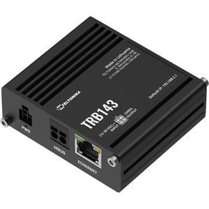 Teltonika Gateway TRB143, TRB143000000, Hutschiene, Firewall, VPN, 1x LAN, Modbus, M-BUS, 4G LTE Cat 4
