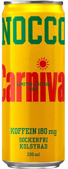Energidryck NOCCO Carnival 33cl 24st