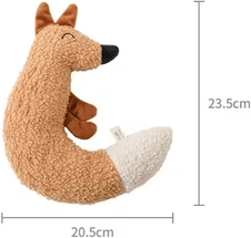 Inspire Curations CozyHaven Removable Cat House Bed fox
