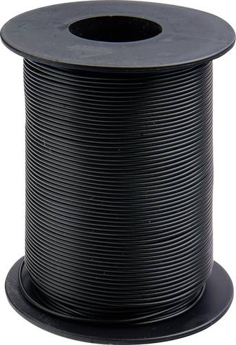 Donau Elektronik 119-11 Litze 1 x 0.14mm² Schwarz 100m