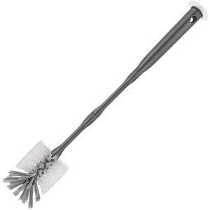 Metaltex Flaschenbürste Brush-Up, grau, mit Kunststoffborsten & Kunststoffgriff, Ø 5,6cm x 42cm