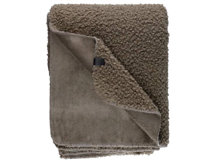 Plaid Teddy 140x200 cm von Schöner Wohnen Kollektion / Farbe: Taupe