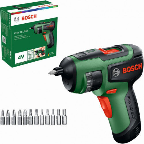 Bosch PSR SELECT Tournevis sans fil 2,0 Ah, 0603977100