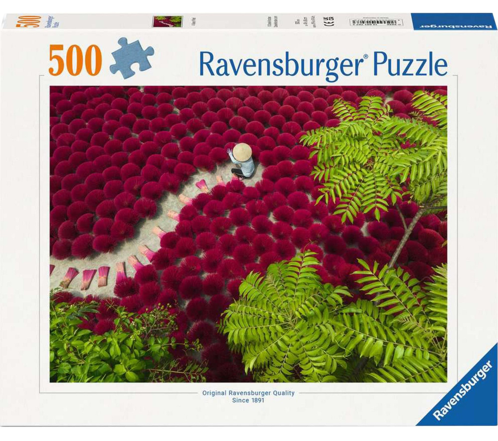 Ravensburger Puzzel Een zee van rood 12001707