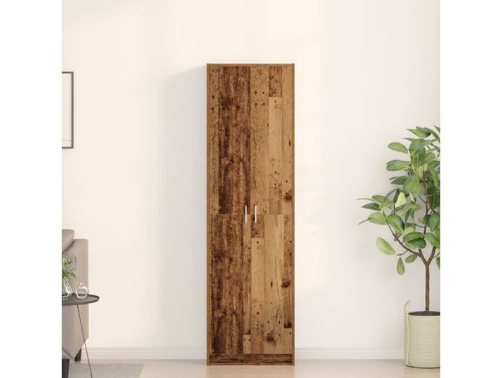 Bon Plan Armoire de chambre JMS - Armoire Vieux Bois 55x25x189 cm Bois d'ingénierie - Aspect chic* 8002073