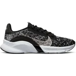 NIKE Damen Workoutschuhe W SUPERREP GO 3 FLYKNIT, Größe 36 1⁄2 in Schwarz Schwarz