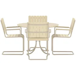 Venture Home, Gartentisch + Balkontisch, Holmsund Dining Set (100 x 73 cm)