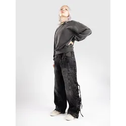 Vitriol Verona Tie Me Knot Jeans black Gr. 6