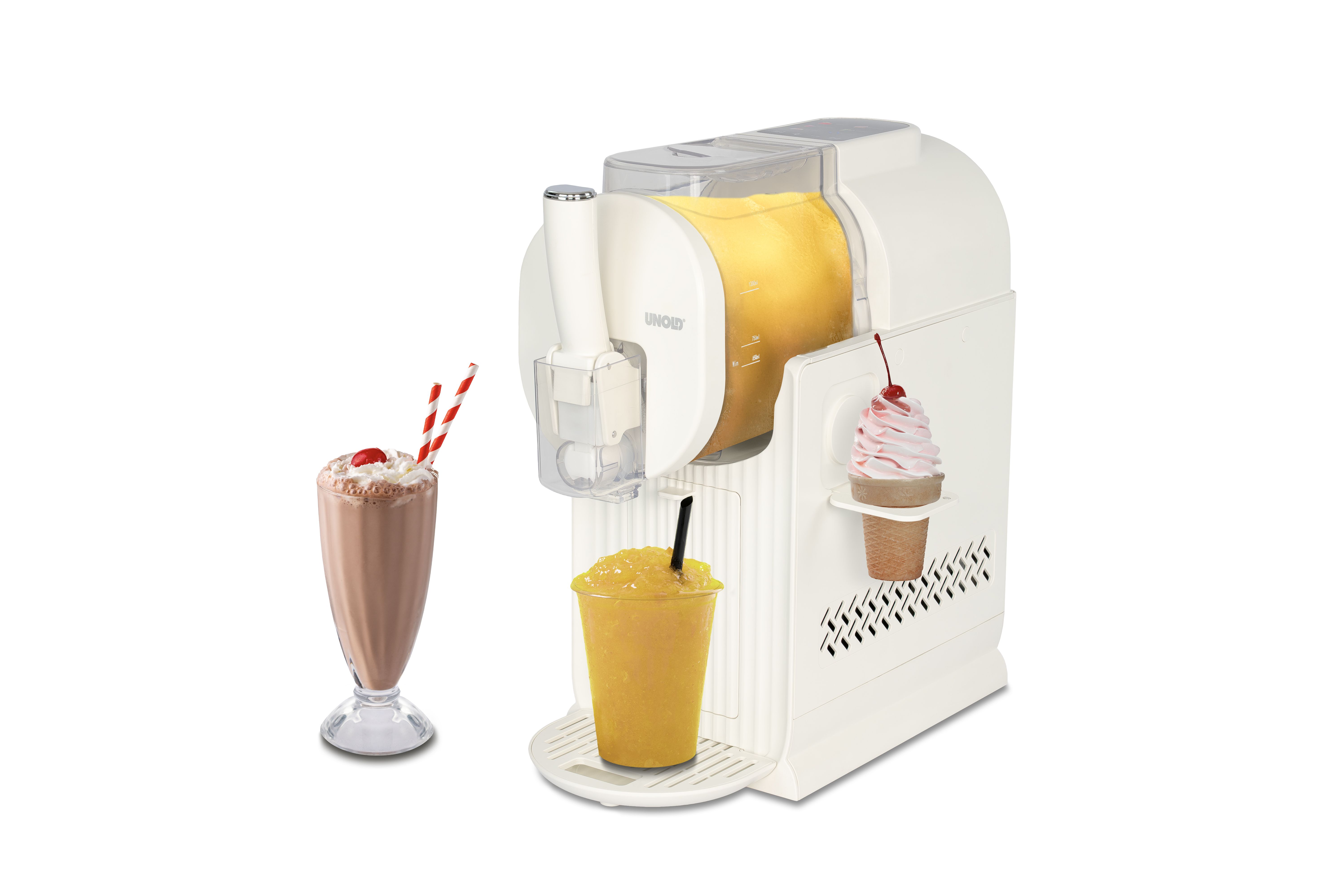 Unold 48960 2in1-Slush und Softeismaschine Sofia Eismaschine 150 W