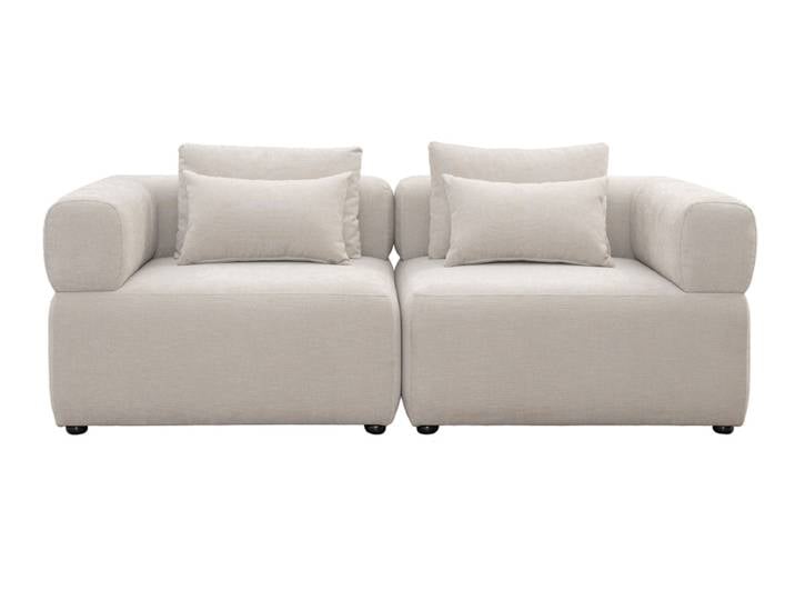 Beck 2-Sitzer Sofa – Pergament