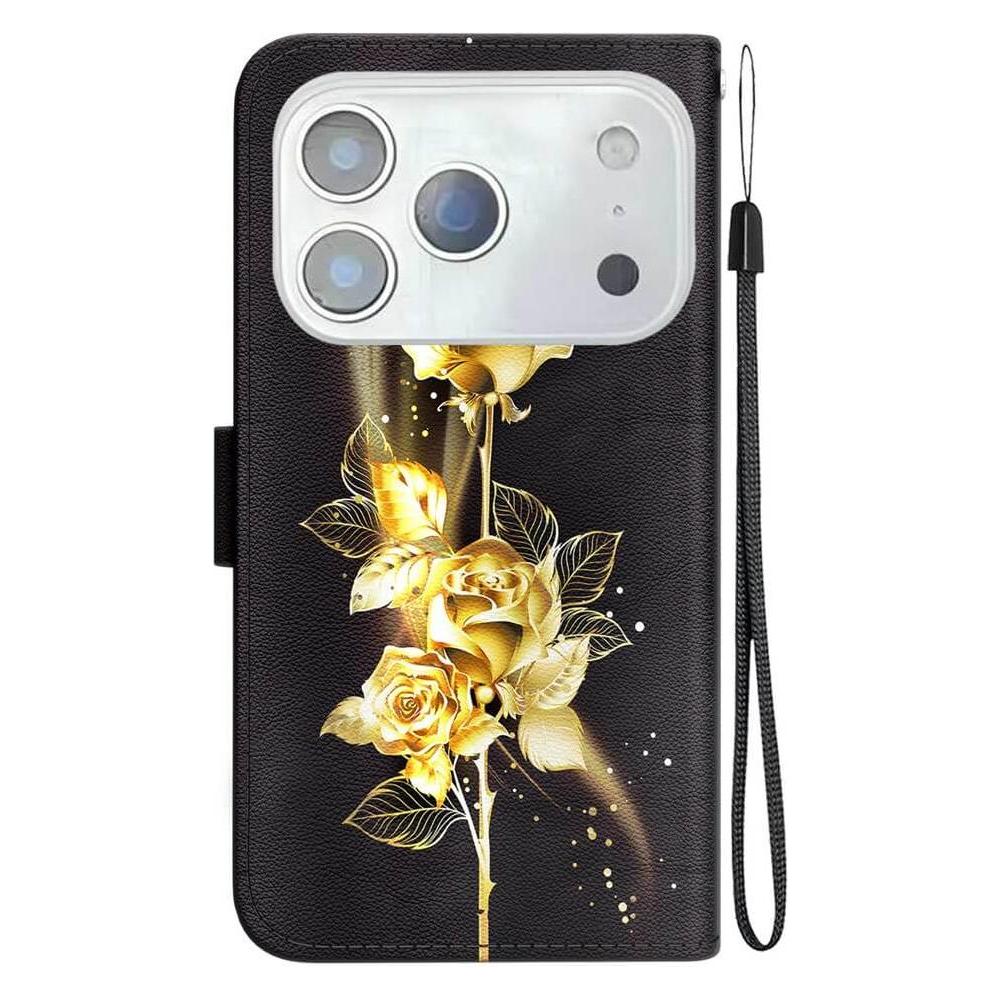 Cover-Discount Tasche Hülle mit Blüten Motiv (Apple iPhone 17 Pro, Apple iPhone 18 Pro) (61210654)