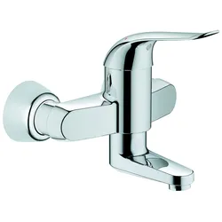 Grohe Euroeco Special Einhand-Waschtischbatterie, Aufputzmontage, Ausladung 157mm, ohne Ablaufgarnitur, schwenkbar, 32770000