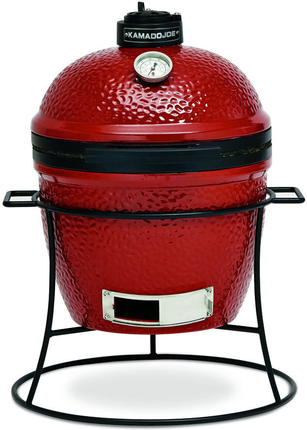 Kamado Joe Joe Jr. - Portable Ceramic Charcoal Grill Red Ceramic 68.05cm W