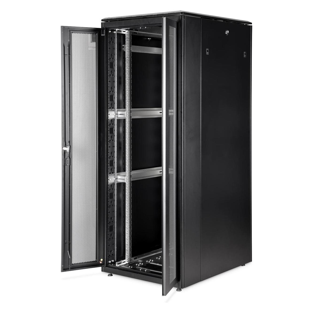 Digitus 42HE Serverschrank, Unique Server-N 2053x800x1000 mm, schwarz (RAL 9005) (42 HE, 19 Zoll Rack) (DN-31303-B)