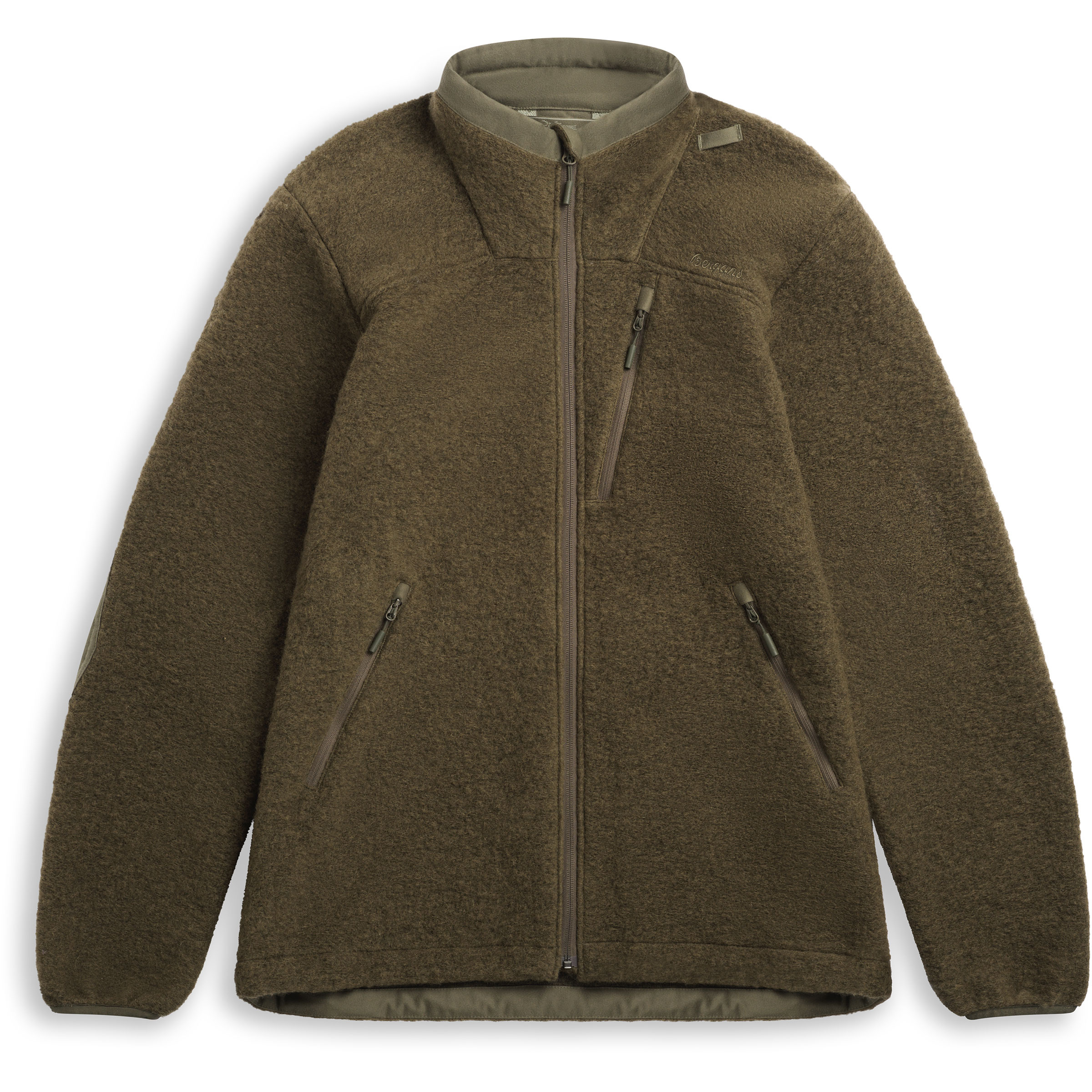 Bergans Myrull Outdoor Herren Wanderjacke oliv Größe M Trekking Elastisch