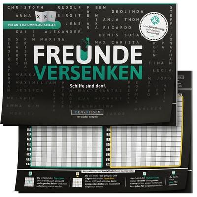 DENKRIESEN - FREUNDE VERSENKEN® 'Schiffe sind doof' - Schiffe versenken neu aufgelegt