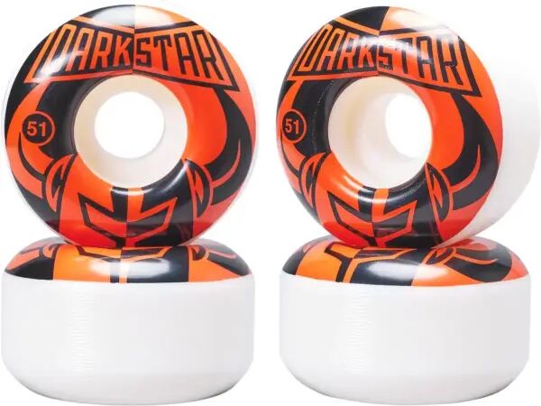 Skateboard Rollen Darkstar Divide 99A 4 Stk. (51mm - Rot)