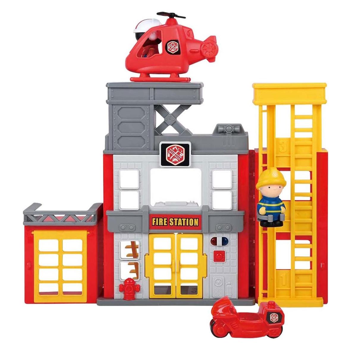 PlayGo Rescue Heroes Feuerwehrstation - 7-teilig. (66981646)