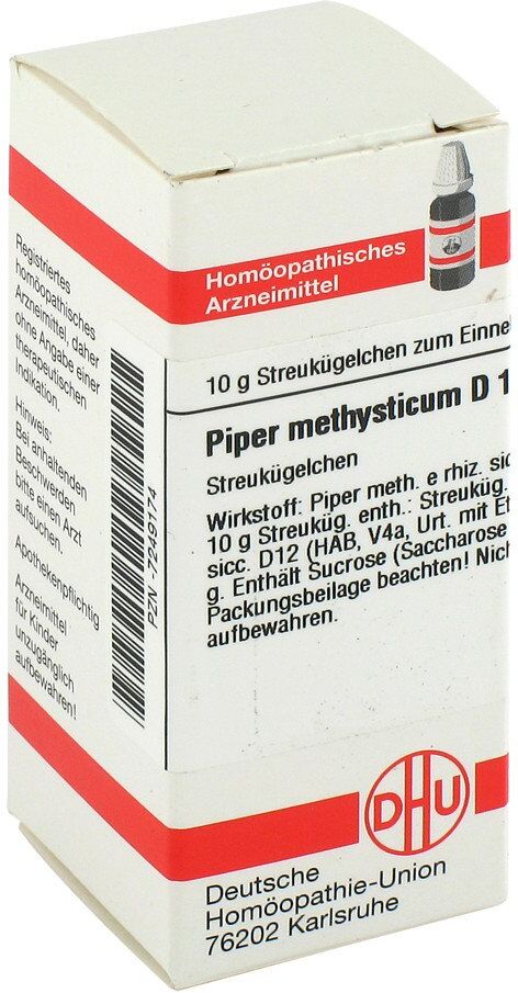 DHU Piper Meth. D12 Globuli
