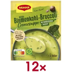 Maggi 12er-Pack Cremesuppe »Blumenkohl-Broccoli« 3 Portionen