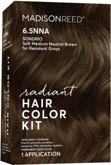 2243 Madison Reed Radiant Cream Color Permanent Hair Color Kit 6.5NNA Sondrio Brown